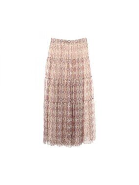 Celine Skirt All Pattern Silk